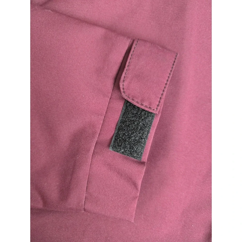 Cutter & Buck Men's M Maroon CB WeatherTec Beacon Full Zip‎ Lightweight Jacket